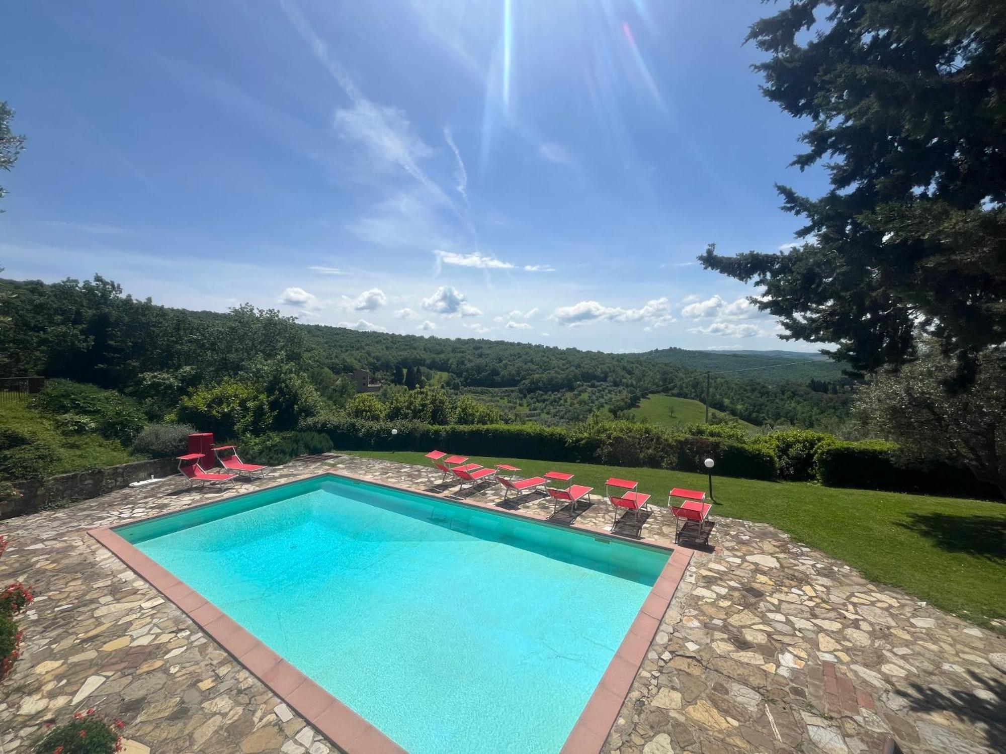 Il Fiorino Di Badia Appartement Badia A Passigano Buitenkant foto
